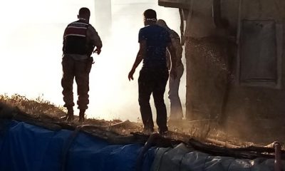 Bozdoğan Köyü’nde Yangın
