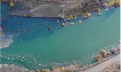 Yusufeli Barajının suyu yükseldi – Eski Yusufeli Sular altında kalmaya başladı